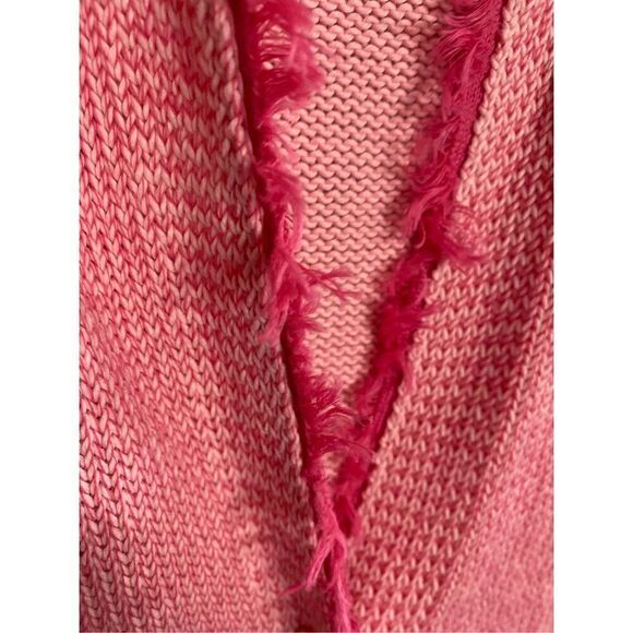 Giorgio’s Palm Beach, pink 100% cotton three buttons Cardigan size 48/XL - Picture 3 of 4